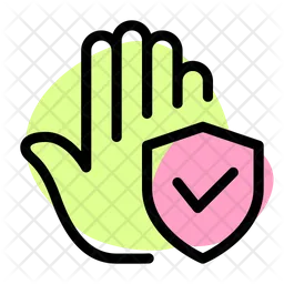 Hand protection  Icon