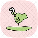 Hand Pulling Roots Icon