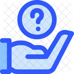 Hand Question  Icon
