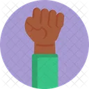 Protest Strike Hand Icon