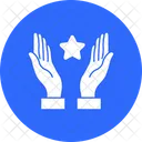 Hand Raiz Pray  Icon