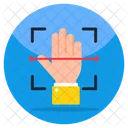 Hand Recognition  Icon