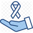 Hand Ribbon  Icon