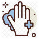 Hand Sanitized  Icon