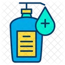 Hand Sanitizer Liquid Medicine Icon
