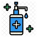 Hand Sanitizer Alcohol Prevention Icon