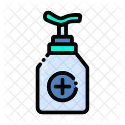 Free Hand Sanitizer Colored Outline Icon Available In Svg Png Eps Ai Icon Fonts