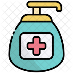 Free Hand Sanitizer Colored Outline Icon Available In Svg Png Eps Ai Icon Fonts