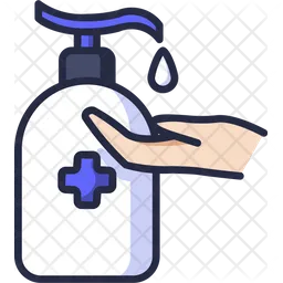 Hand Sanitizer Bottle  Icon