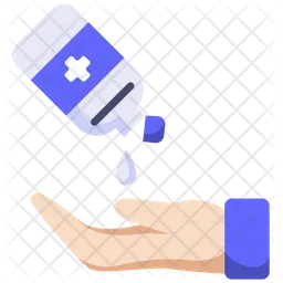 Hand Sanitizer  Icon