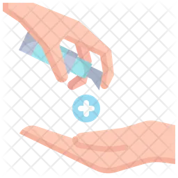 Hand Sanitizer  Icon