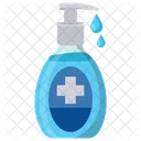 Hand Sanitizer Disinfectant Alcohol Based Sanitizer Icon