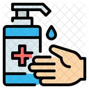 Hand Sanitizer Soap Icon