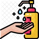Hand Sanitizer Pandemic Healthcare And Medical Icon