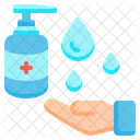 Hand Sanitizer Hand Wash Hygiene Icon