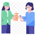 Hand Sanitizer  Icon