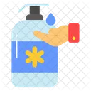 Hand Sanitizer Hygiene Icon