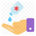 Sanitizer Hand Washer Icon