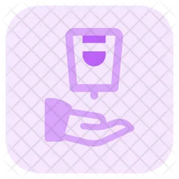 Hand Sanitizier  Icon