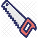 Carpentry Construction Hand Saw Icon