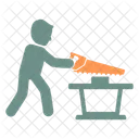 Hand Saw Carpenter Construction Icon