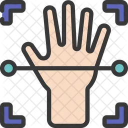 Hand Scan  Icon