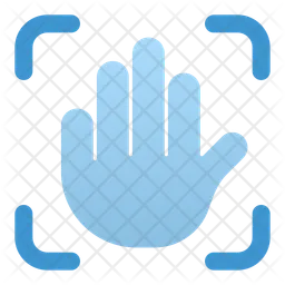 Hand scanner  Icon