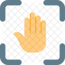 Hand Scanning  Icon