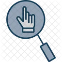 Hand search  Icon
