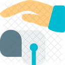 Hand Sensor Technology  Icon
