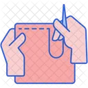 Hand Sewing Symbol