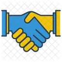 Hand Shake Deal Agreement Icon