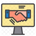 Hand Shake Distribution Partner Partnership Icon