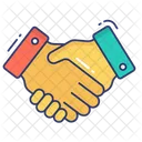 Hand Shake Partnership Agreement Icon