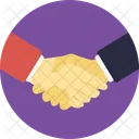 Respect Friendship Handshake Icon