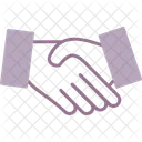 Hand Shake Agreement Deal Icon