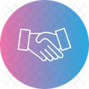 Hand Shake Agreement Deal Icon