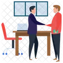 Business Meeting Business Deal Hand Shaking Icon