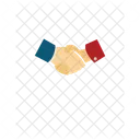 Hand Shaking Deal Agreement Icon