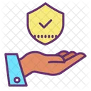 Hand Shield Security Shield Shield Icon