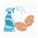 Hand spray  Icon