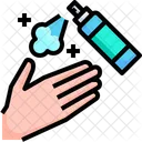 Hand Spray  Icon