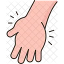 Hand Swelling  Icon