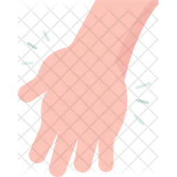 Hand Swelling  Icon