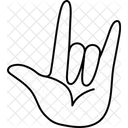 Hand Symbol I Love You  Symbol