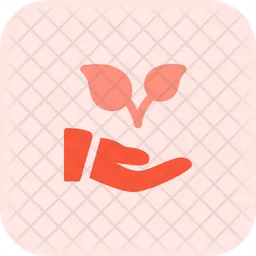 Hand To Plant  Icon