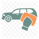 Hand Towel Car Wash Car Icon