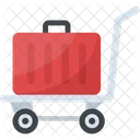 Hand Trolley Truck Icon