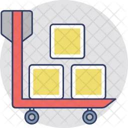 Hand Trolley  Icon