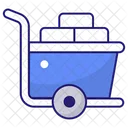 Hand Trolley Cart Delivery Icon